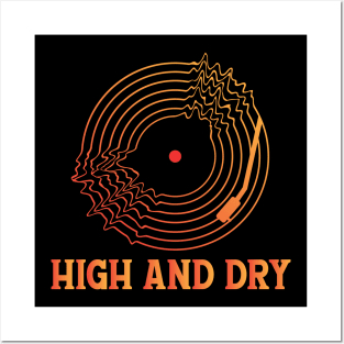 HIGH AND DRY (RADIOHEAD) Posters and Art